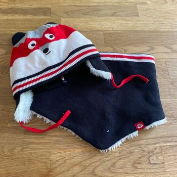 Tour de cou et bonnet