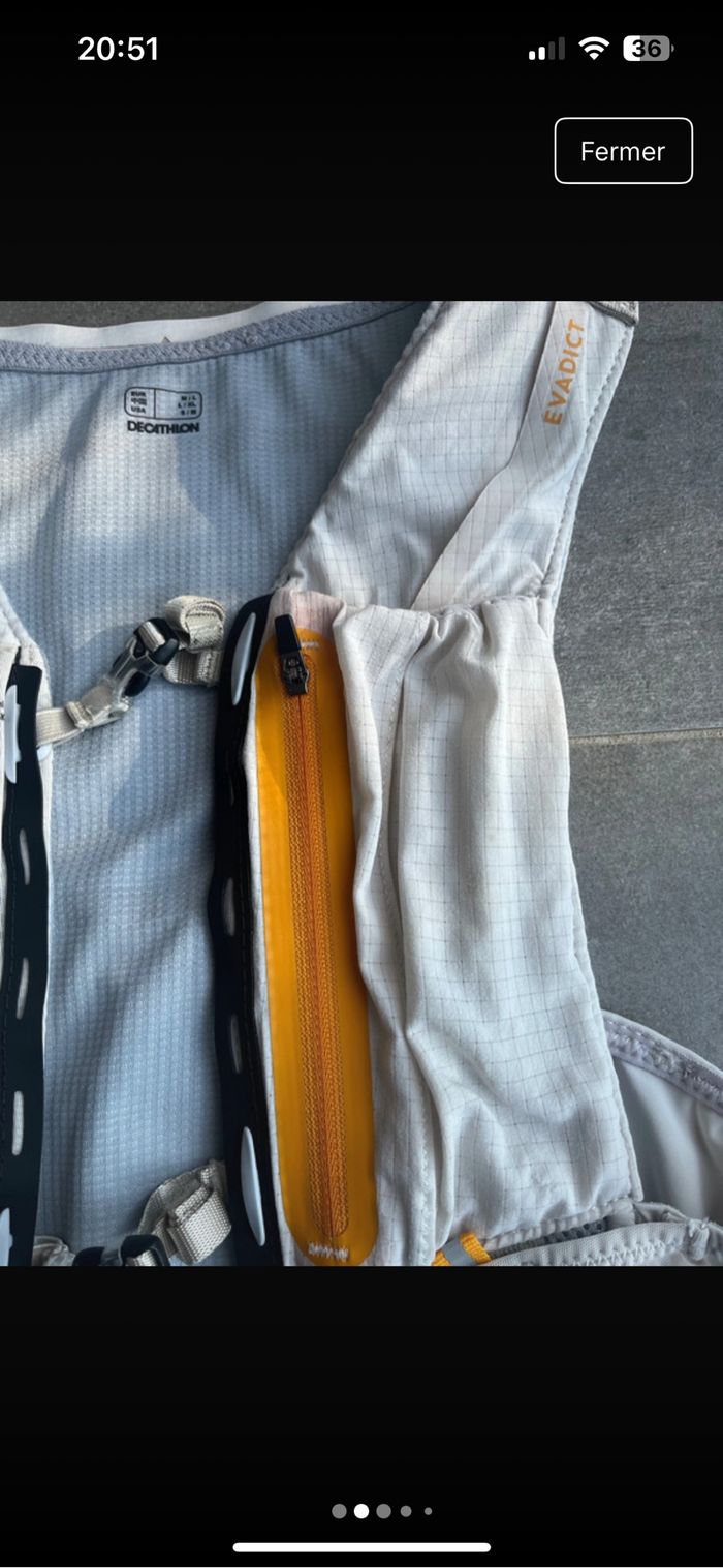 Gilet Trail evadict M/L 5litres - photo numéro 2