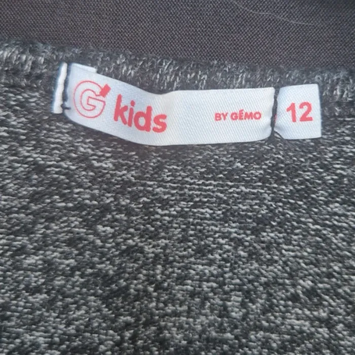 Petit pull légé gris foncé - Kids - Taille 12 ans - photo numéro 4