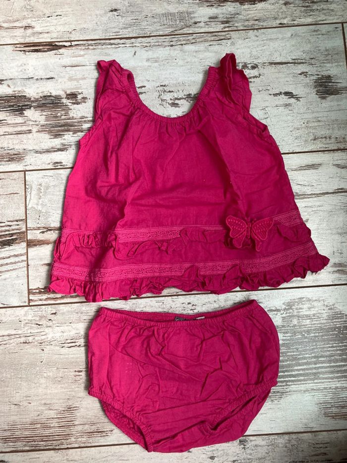 Ensemble 2 pieces bébé fille