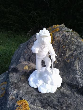 Figurine Impression 3D Tintin Au Tibet