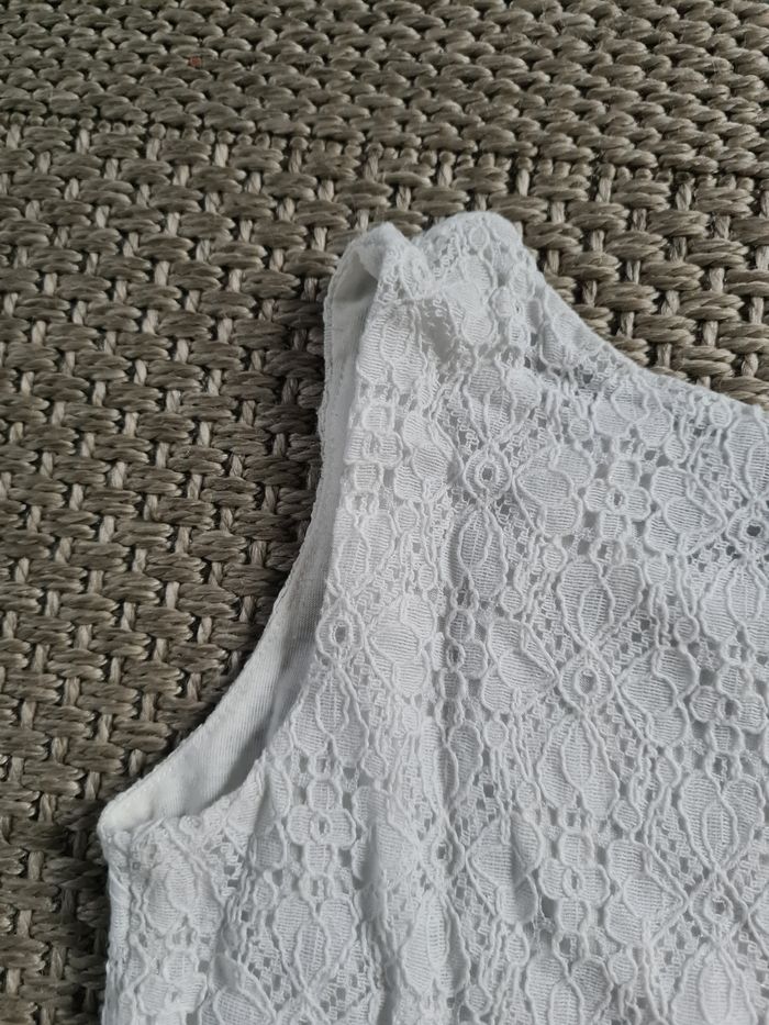 Robe dentelles blanche - 4/6 ans - photo numéro 7