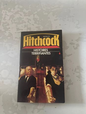 Livre histoire terrifiante - Hitchcock
