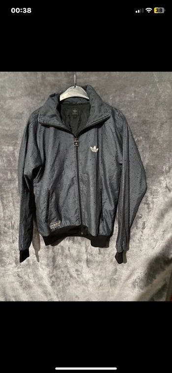 Veste Adidas noir et gris taille S