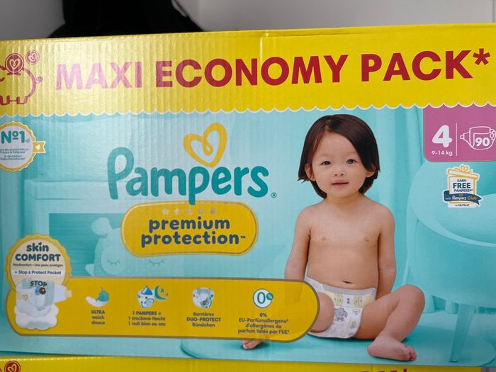 Pampers premium protection taille 4 - photo numéro 1