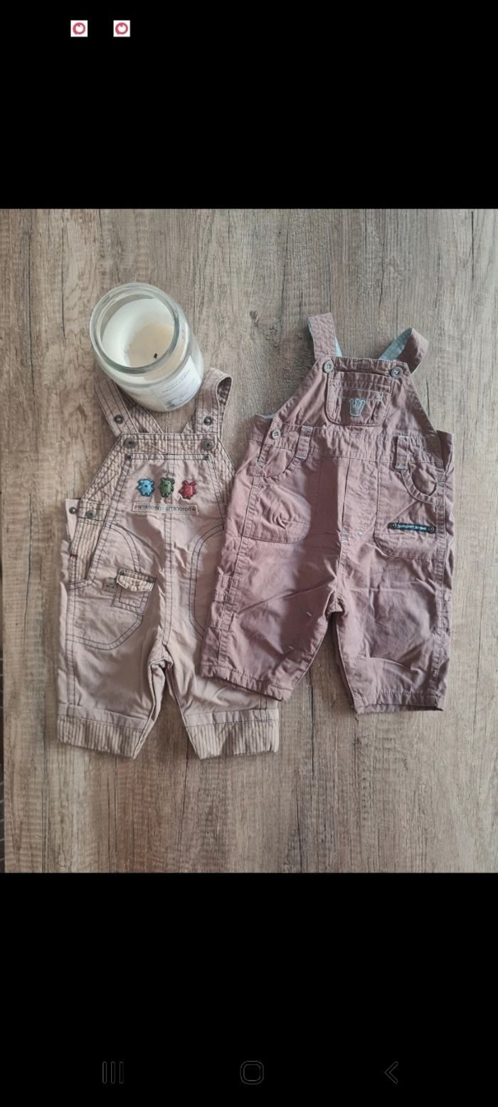 2 salopettes