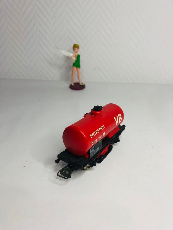 Jouef 6495 Ho citerne 2 essieux nettoyeur de voie VB - photo numéro 4