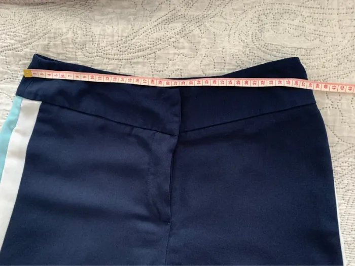 Pantalon fluide bleu marine - photo numéro 8