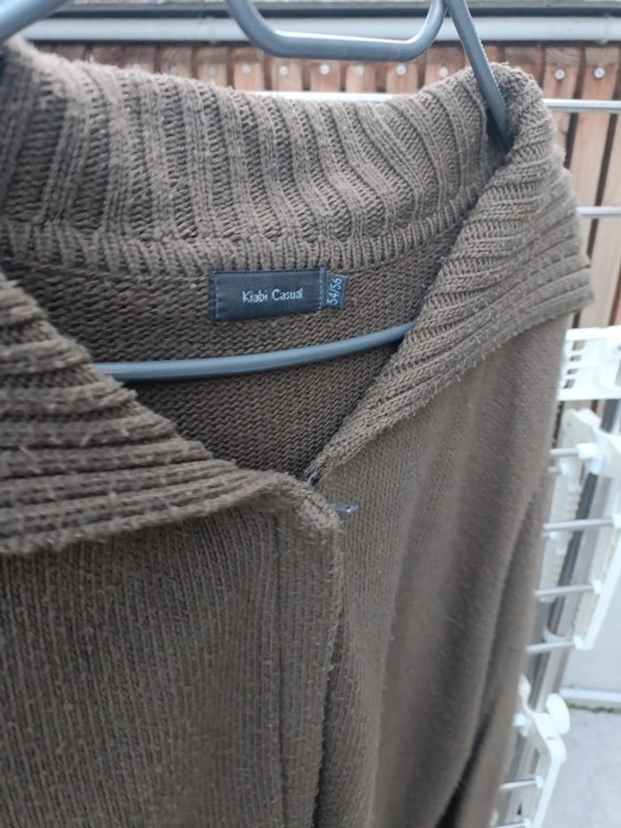 Gilet avec fermeture éclair deux poches très long Kiabi 54/56 - photo numéro 4