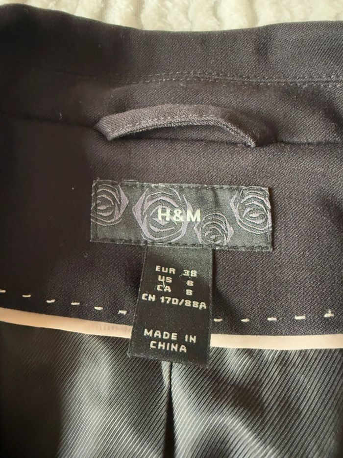 Blazer noir / Taille 38 - photo numéro 6
