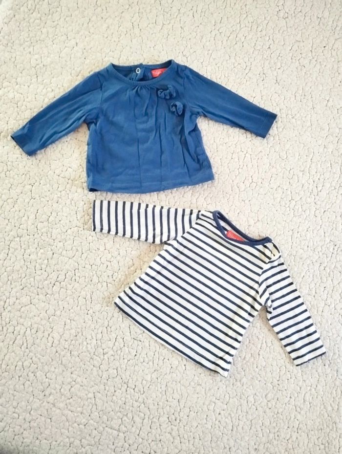 Lot de 2 t-shirts T3M Tissaia