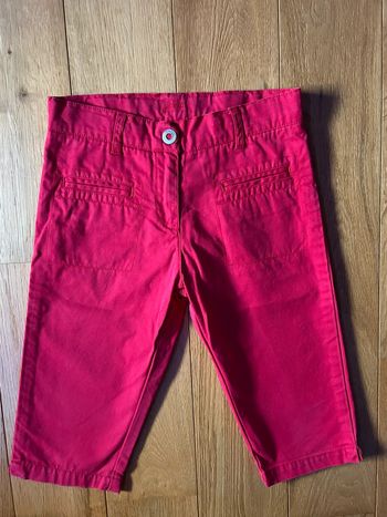 Pantalon rose ajustable