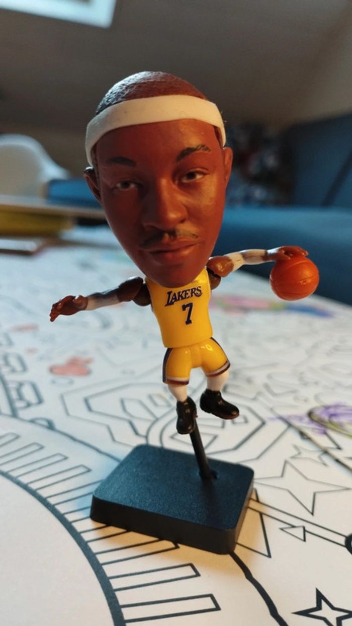 Petite figurine basketball NBA neuve Carmelo Anthony los Angeles Lakers