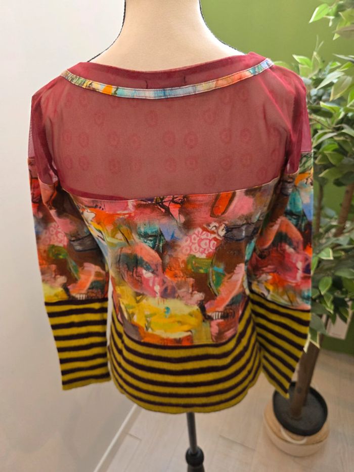 Blouse à manches longues Aventures des Toiles Taille 36 - photo numéro 2