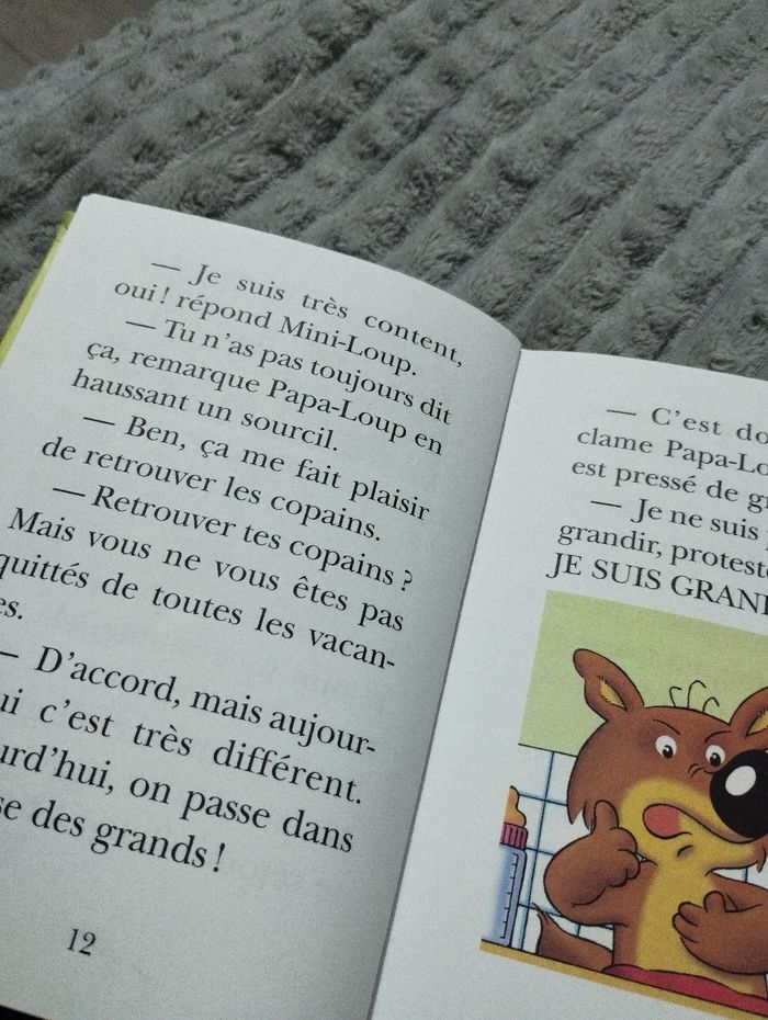 Livre Mini Loup veut devenir grand - photo numéro 5