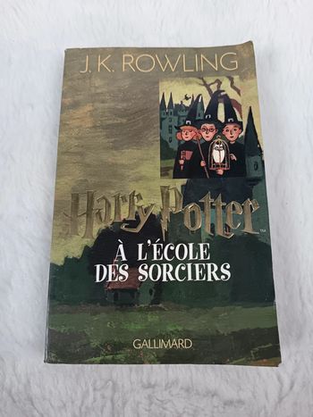 Livre rare grand format Harry Potter