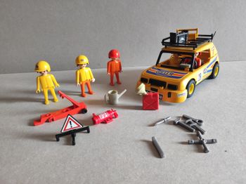Voiture de rallye Playmobil 3524 vintage