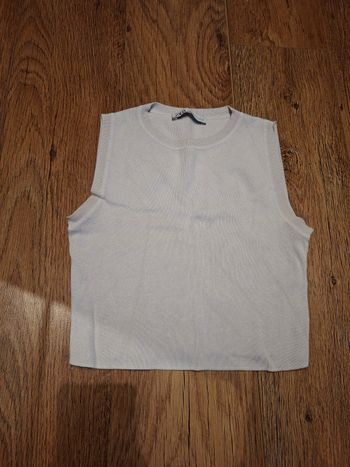 Top Zara blanc 