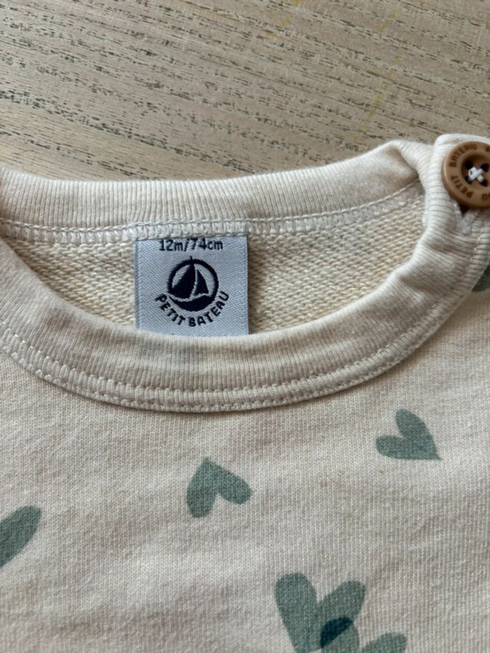 Sweat-shirt petit bateau - photo numéro 2