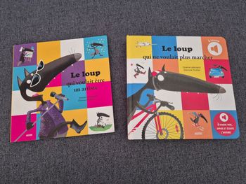 2 livres le loup qui...