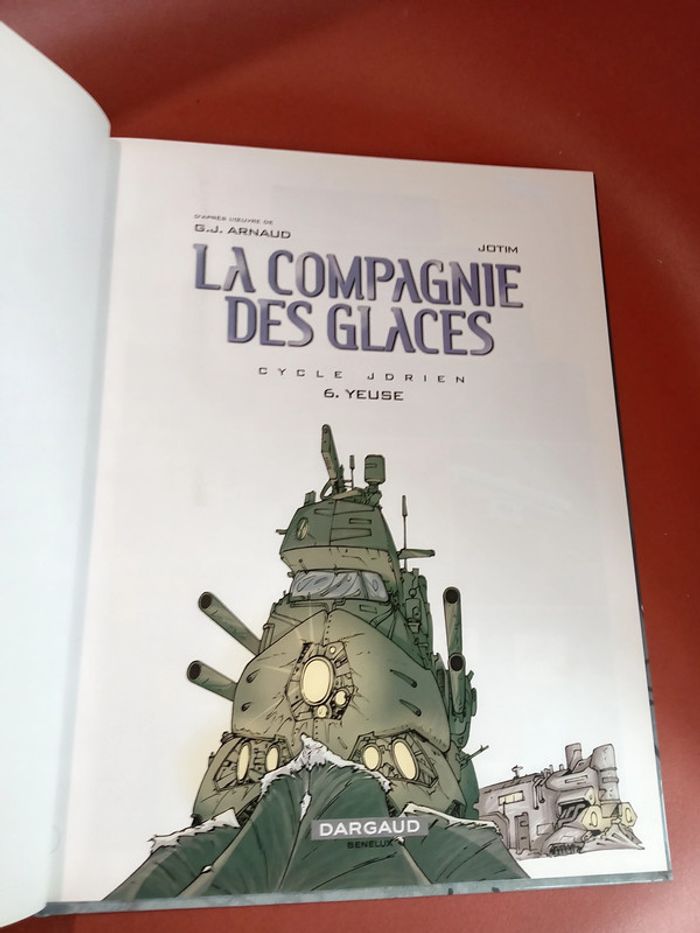Bd La compagnie des glaces t6 : yeuse - photo numéro 6