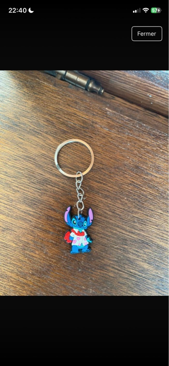 Porte clés stitch - photo numéro 5