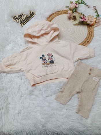 Ensemble Minnie 1 mois comme neuf