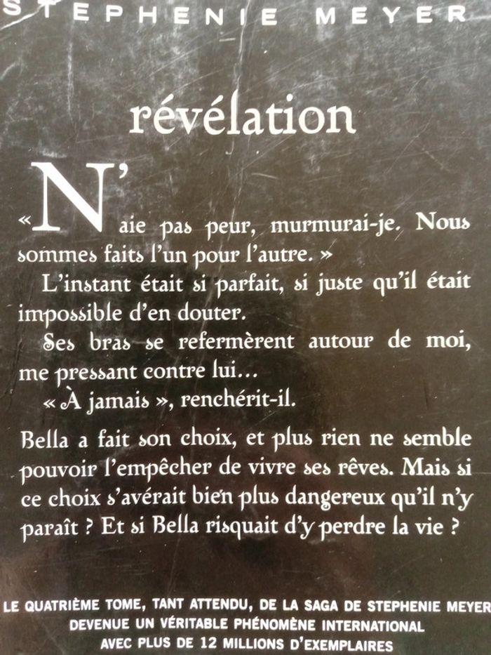 Révélation - Tome 4 Saga Twilight - photo numéro 5