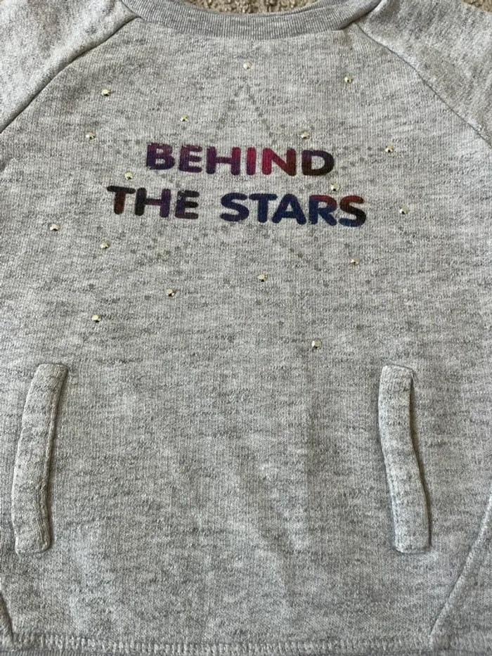 Pull gris - photo numéro 2