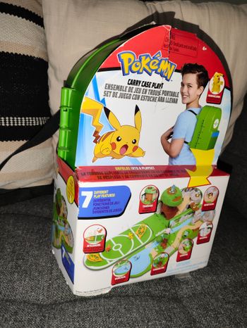 Sac a dos terrain de jeu pokemon carry case play neuf