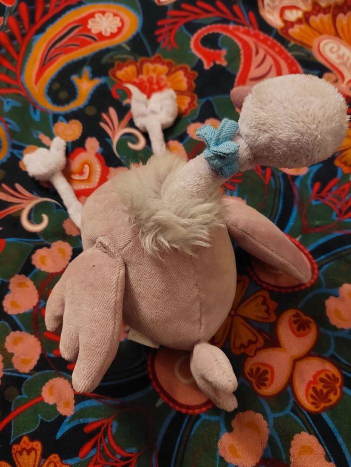 #06 Jacadi - doudou peluche autruche - photo numéro 4