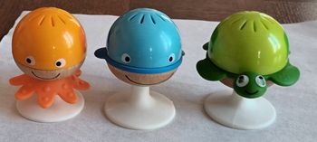 Hochets animaux marins à ventouse 