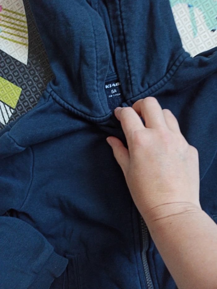 Sweat à capuche 5 ans Kiabi - photo numéro 2