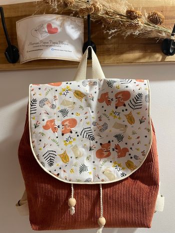 Sac à dos enfants fait main