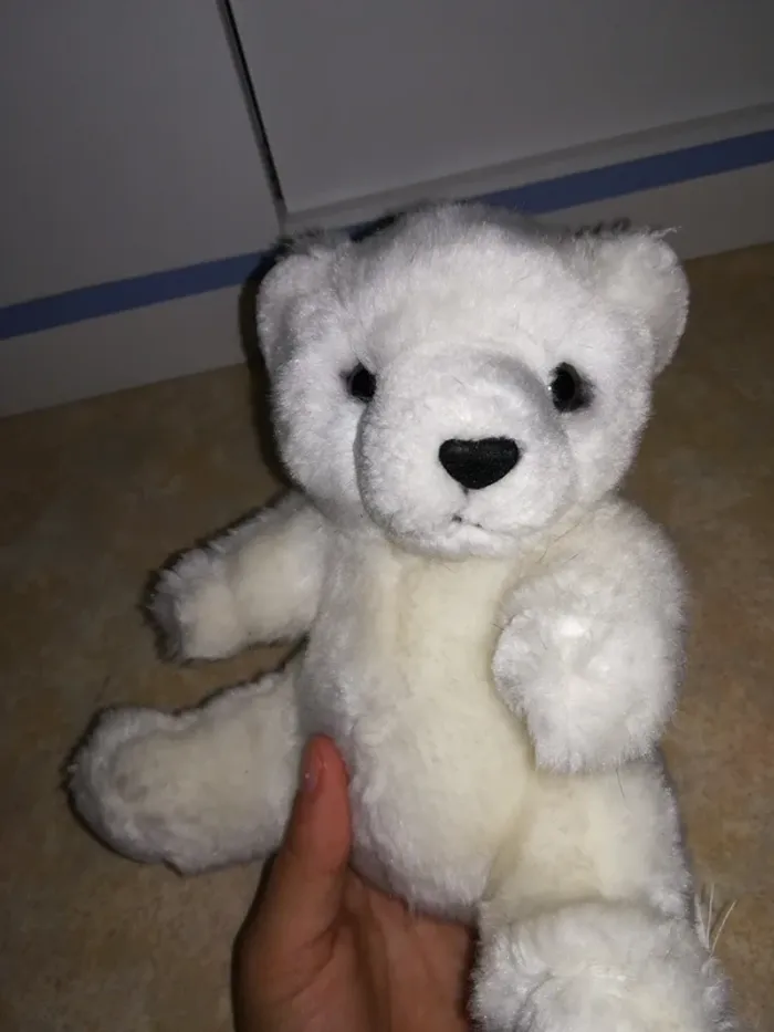 Lot de 2 doudous Amidis et compagnie, panda et ours blanc - photo numéro 7