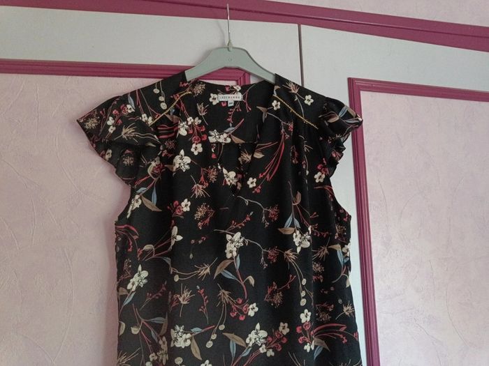 Robe noire imprimée Lady Blush T.44 - photo numéro 5