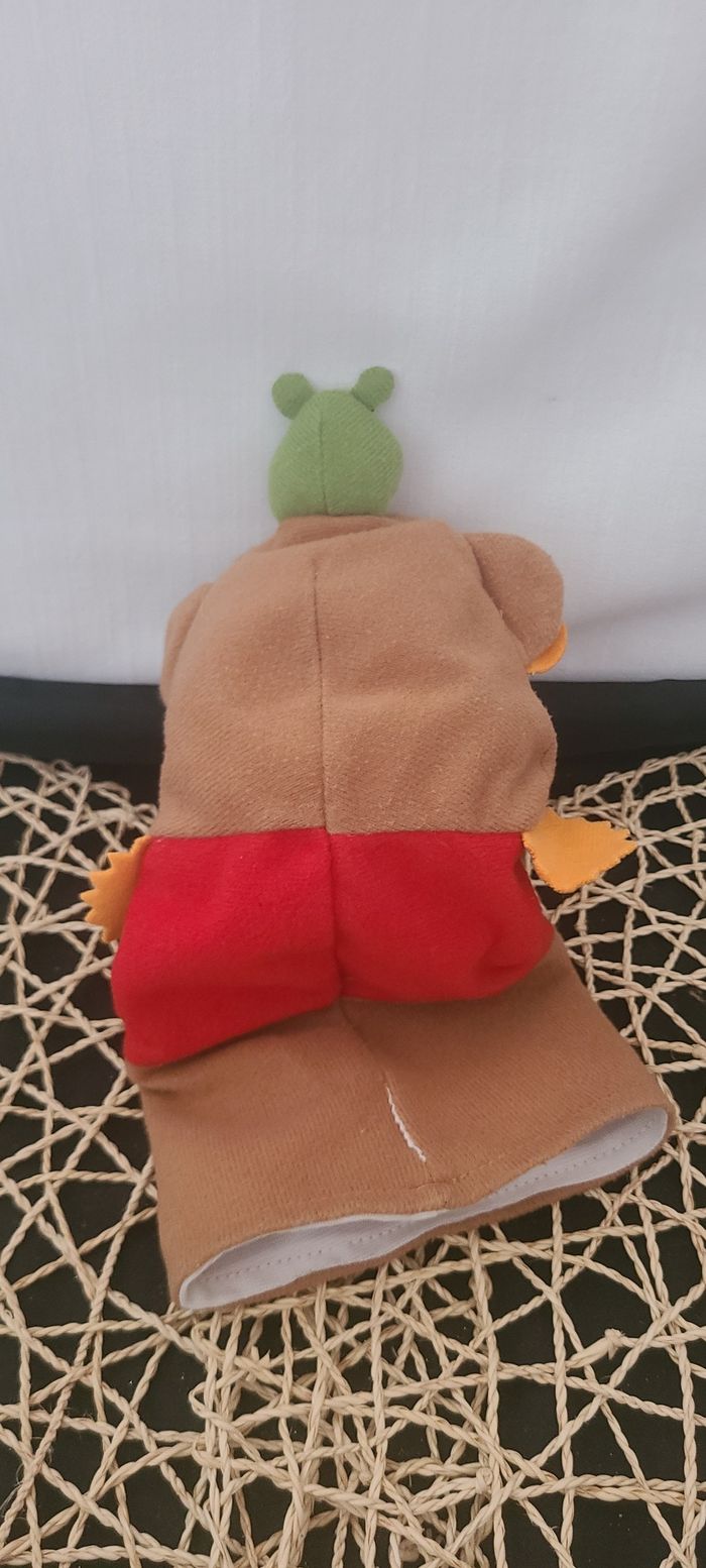 IKEA - Klapper Circus - Marionnette à main Singe avec une grenouille - photo numéro 3