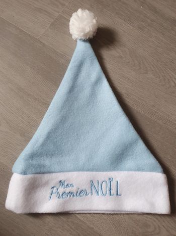 Bonnet bébé mon premier Noël