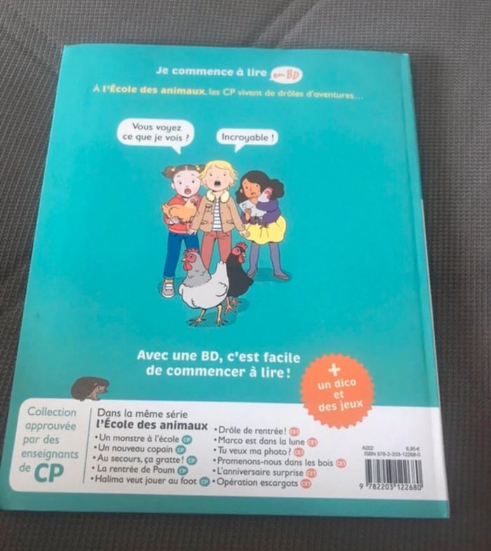 Livre CP je commence à lire en BD - photo numéro 2