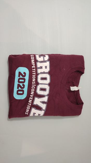 Vêtement Homme Sweatshirts Sweats pull bordeaux Jerzees Nublend taille S #Retrostreet