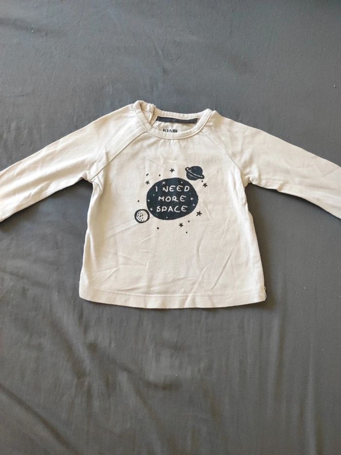 T-shirt manches longues 3 mois Kiabi