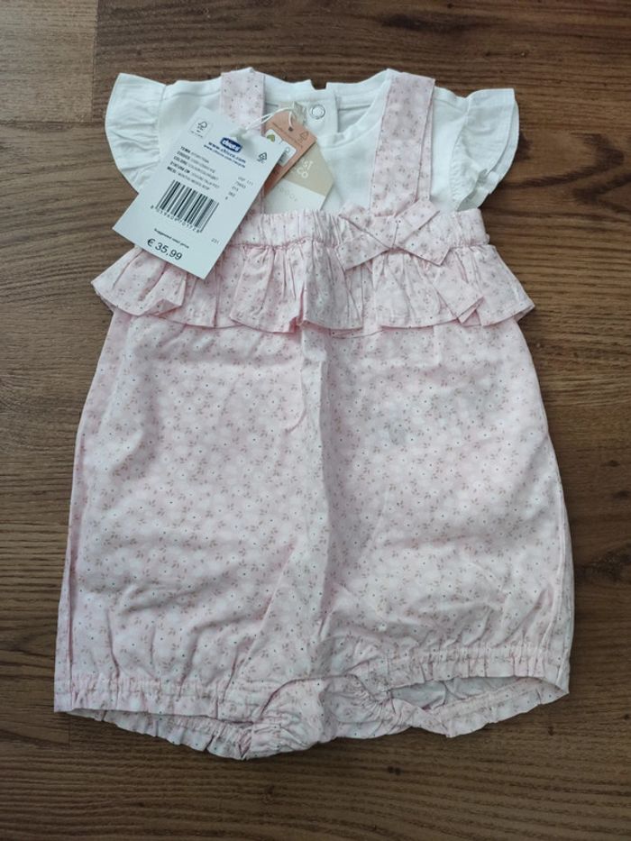 Ensemble fille été chicco neuf