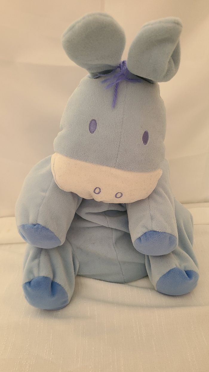 doudou ane , cheval bleu - photo numéro 3