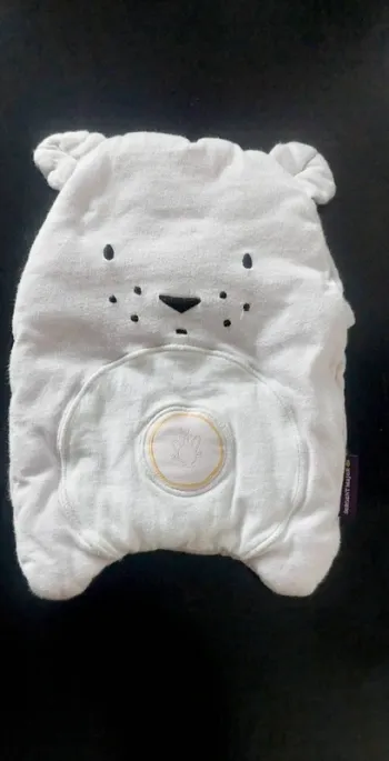 Range pyjama rose pale nounours