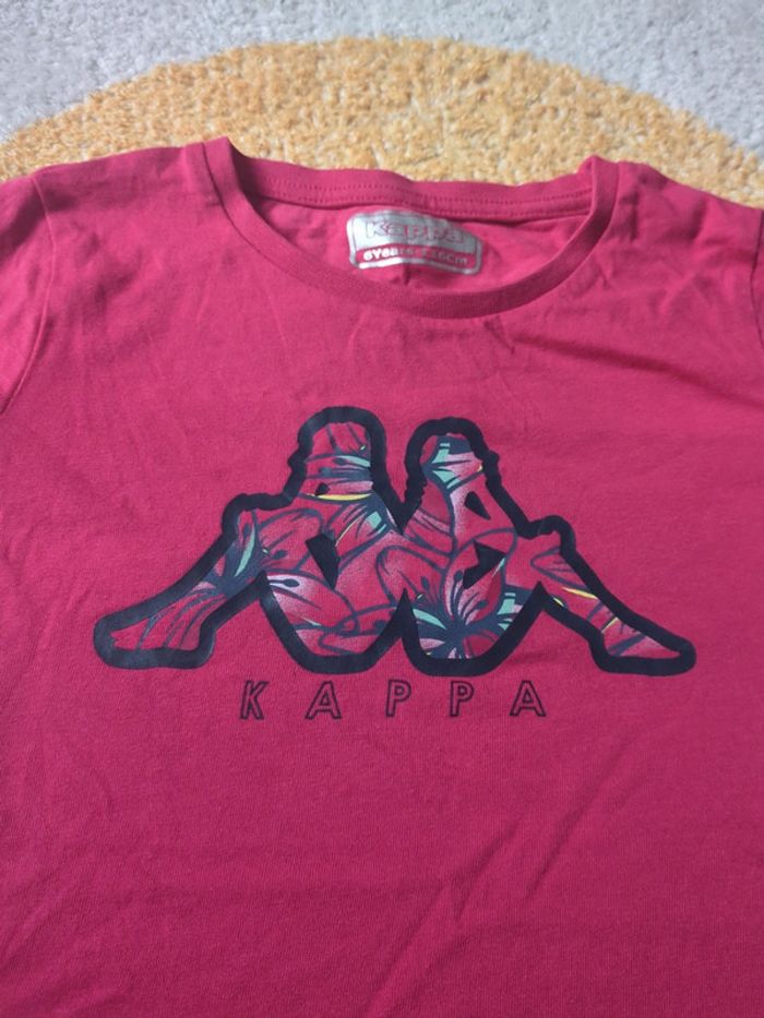 T-shirt sport kappa rose 6 ans neuf - photo numéro 2