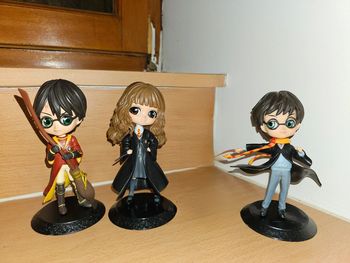 Figurines Harry potter/harry potter quidditch et hermione