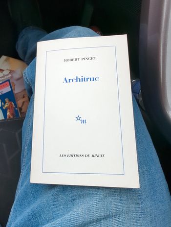 Architruc robert pinget les éditions de minuit