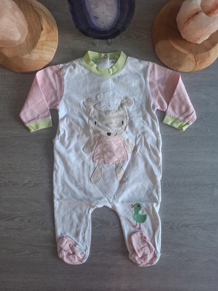 Pyjama fin une pièce taille 9 mois - photo numéro 2