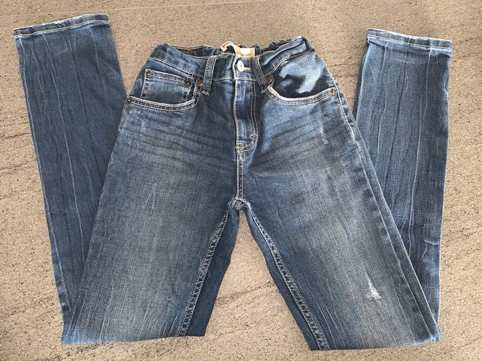 Jean Lévis 510 skinny 12 ans tbe peu porté