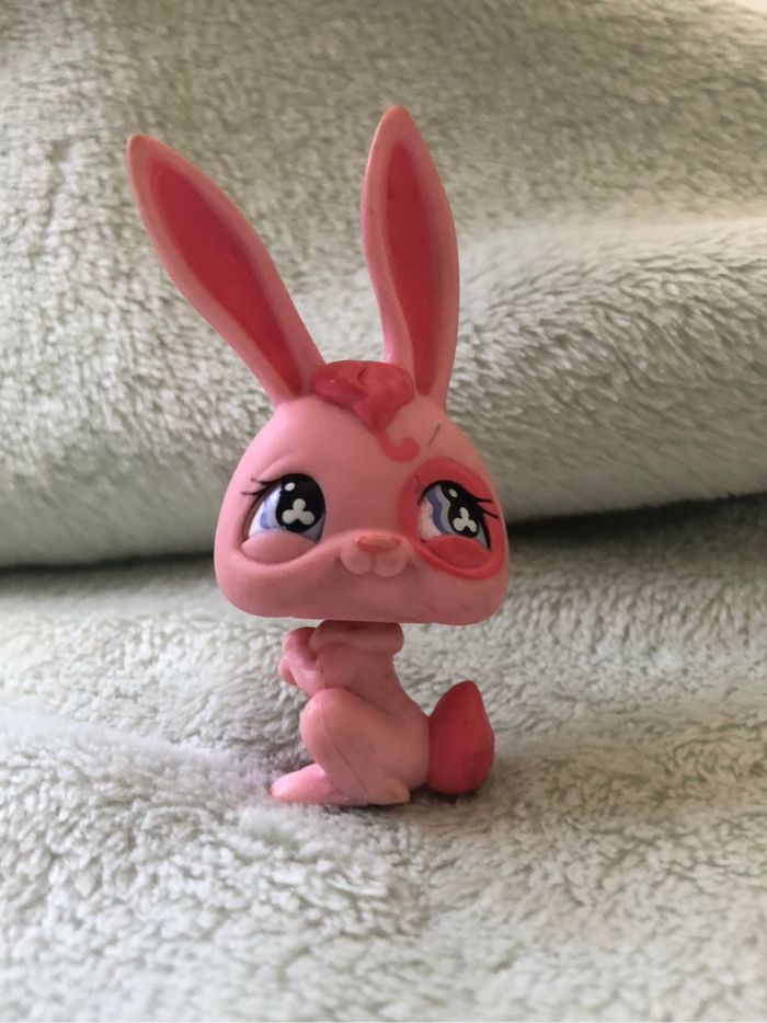 Littlest pet shop lapin rose - photo numéro 2